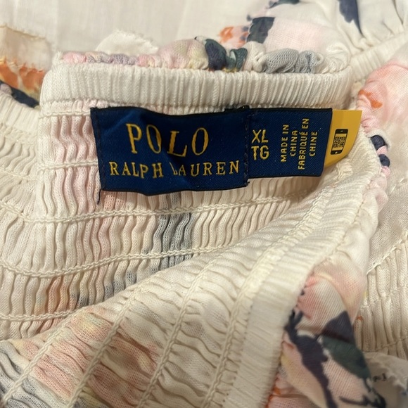 NWOT Polo Ralph Lauren lined Floral  100% cotton Dress w/ pockets. - Picture 8 of 10